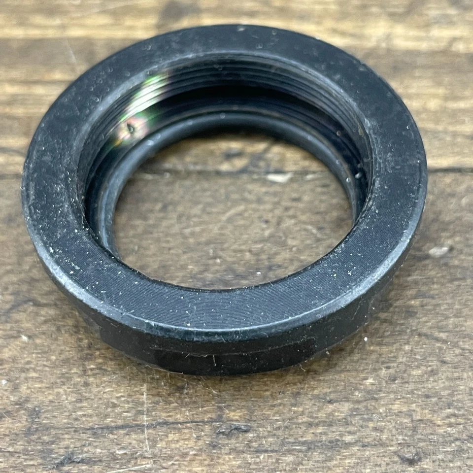 Auriculares Tioga Avenger Tuerca Superior 1 1/8 in Roscado NOS Negro Años 90 MTB Bicicleta de Montaña Foto 4 de 4