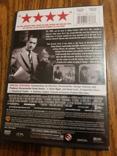 Good Night, And Good Luck (DVD, 2006) new and sealed - Bild 2 von 3