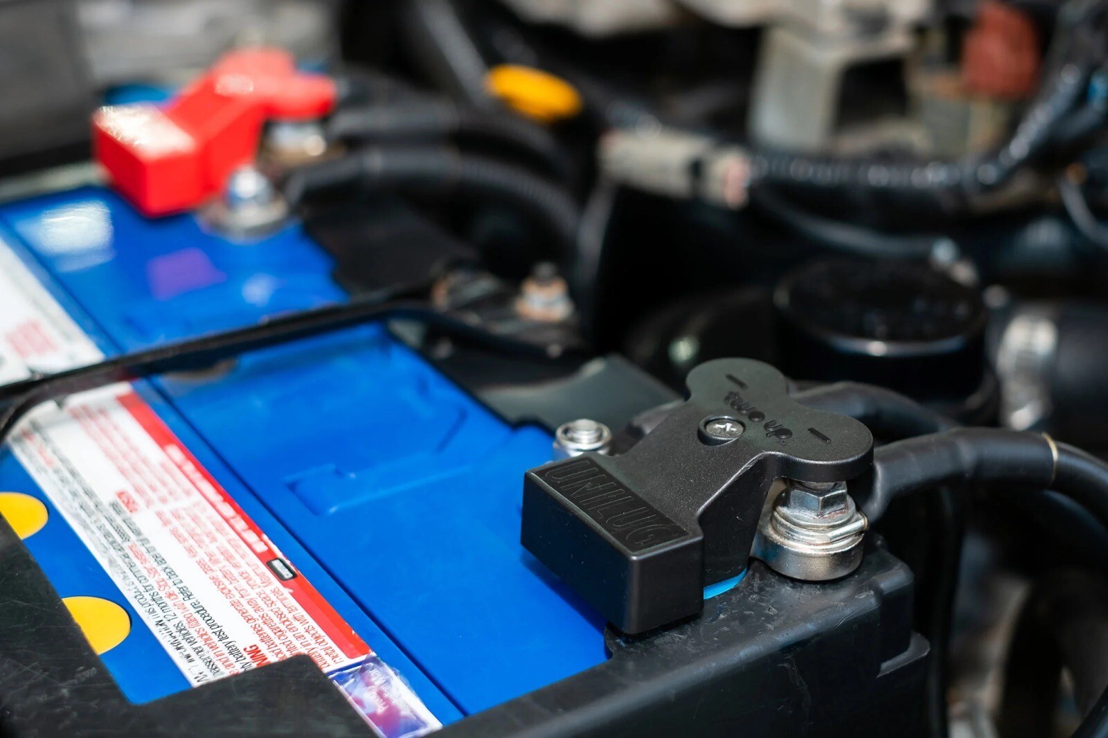 Unilug Two Up Battery Terminal Lug Kit Car Vehicle Negative Black eBay