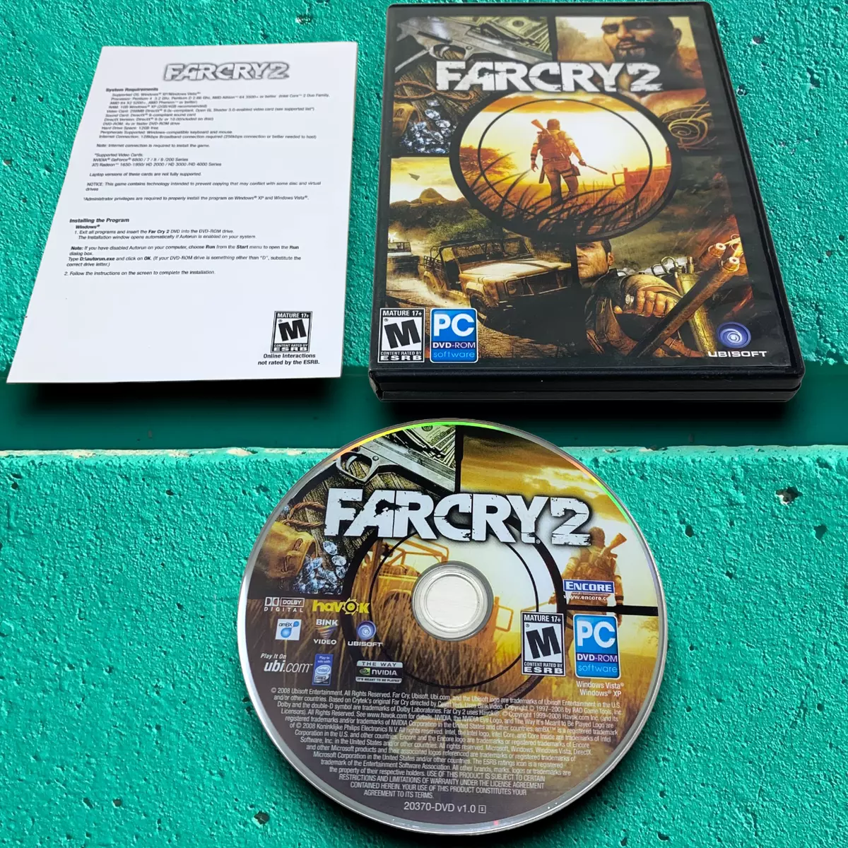 Far Cry 2 - PC Game Dvd-Rom Complete Boxed - Ubisoft