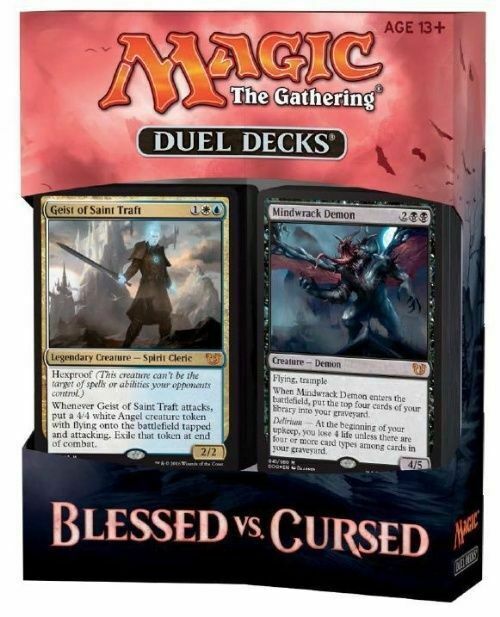 Wizards Of The Coast Mtg Magic Gathering Duel Decks Blessed Vs Cursed For Sale Online Ebay