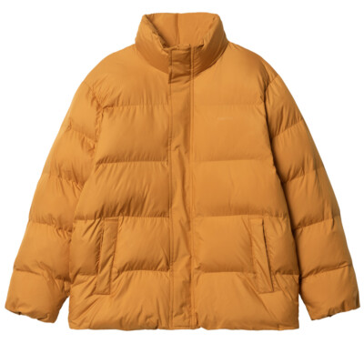 Carhartt WIP Doville Jacket Herren Ochre Ochre Daunenjacke Winterjacke  Senfgelb