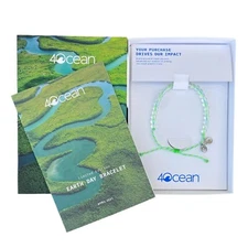 4Ocean Limited Edition Box Set Earth Day Bracelet April 2021 NIB