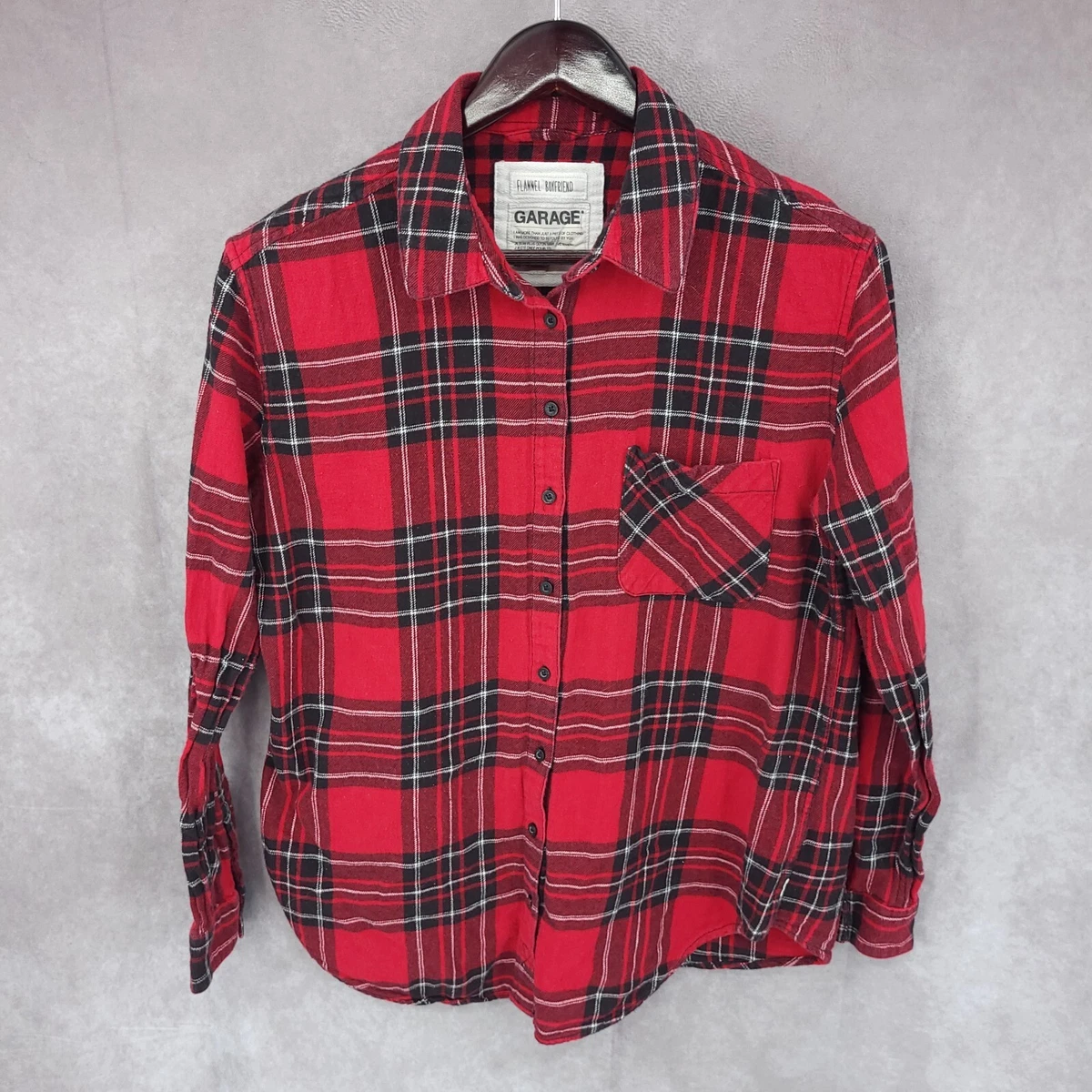 red flannel shirt womens
