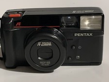 Pentax Zoom 70-S date 35mm film point and shoot camera For Parts Or Repair Only 