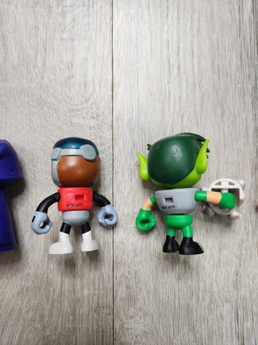 Teen Titans Go Beast Boy Cyborg Raven Silkie Mini Figures - Picture 7 of 9