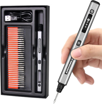 AM ARROWMAX Mini Engraving Pen: Ultimate Cordless Portable Tool for Artists & Di