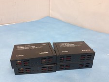 Lot of 4 Monoprice HDMI Extender "Using Cat5e or CAT6 Cable" Model ME100