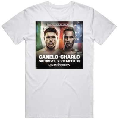 Canelo Vs Charlo Poster fight fan Boxing Fan Fight T Shirt