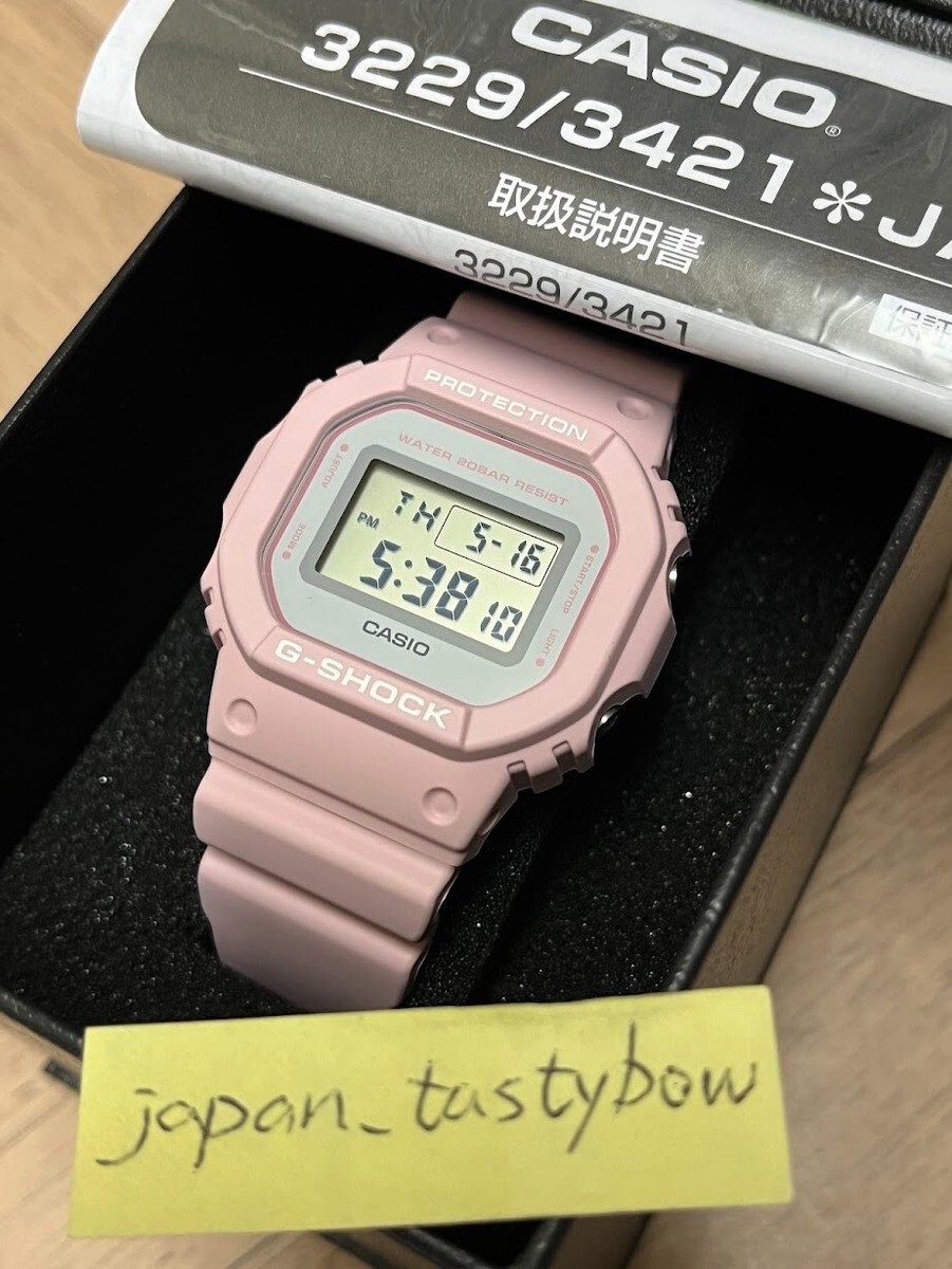 CASIO G-SHOCK DW-5600SC-4JF Spring Color Limited Series Pink