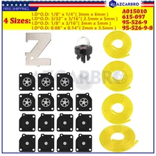15x Carburetor Metering Diaphragm Repair Rebuild Kit For Zama C1U Carb A015010