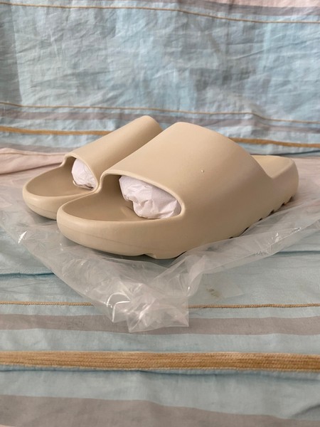 ASOS DESIGN SLIDES "Stone" PERFECT FOR HOUSE, EVERYDAY USE, FOR THE BEACH/POOL