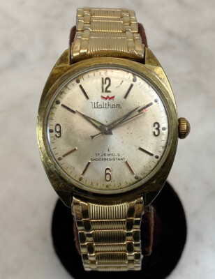 Vintage WALTHAM Men's Watch. Gold Filled Case 17 Jewels P72MJWC