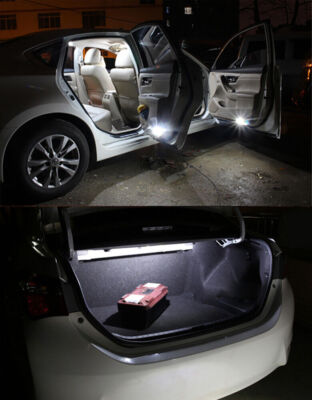 12-Piece 6000K White LED Interior Bulb Kit For Acura TSX 2009-2014 – GLOFE