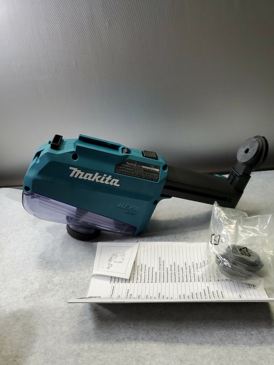 Makita DX05 Dust Extractor Attachment with HEPA Filter Cleaning