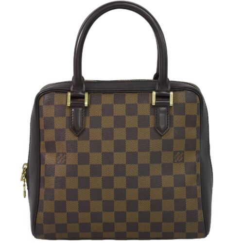 Louis Vuitton Brera N51150 Damier Ebene Canvas Handbag Brown - Picture 1 of 24