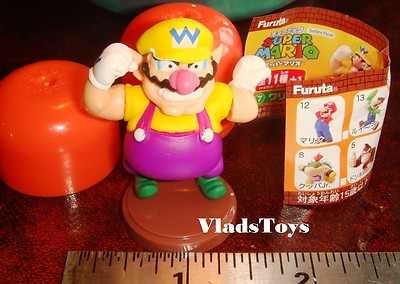 Furuta Choco Egg Super Mario Bros. Collection Wario Mint in Egg US Dealer
