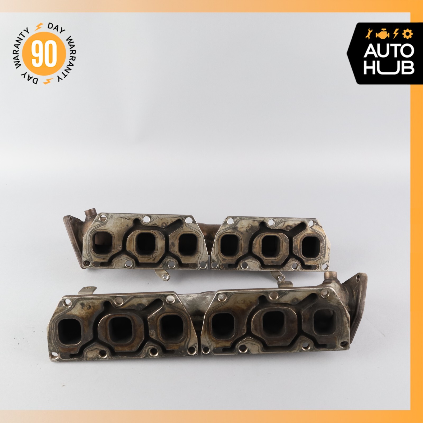 03-13 Bentley Continental GTC GT 6.0L W12 Exhaust Manifold Set of 2 OEM 63k