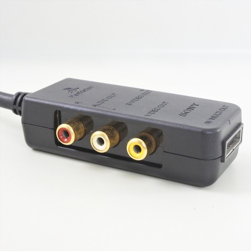 PS2 Official RCA AV ADAPTOR S Terminal SCPH-10130 SONY for Playstation 2 1872 p2 - Picture 3 of 7