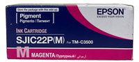 Epson S020603 SJIC22P (M) C33S020603 Original Patrone Magenta TM-C3500 [A Box]
