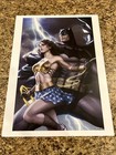 STANLEY ARTGERM LAU BATMAN WONDER WOMAN POSTER 12X16" NM SHPPD FLAT