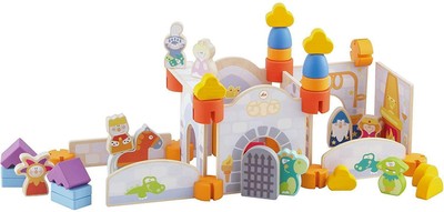 Barattolo con Costruzioni Woomax 50 Pezzi 8412842409941