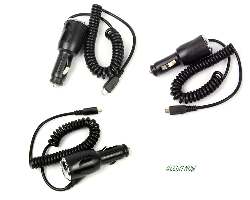 Cargador Coche 2 En 1 para Samsung HTC Nokia + Cable Alta Calidad Foto 3 de 3