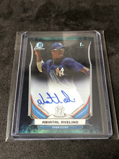 Abiatal Avelino 2014 Bowman Chrome Bubble Refractor Autograph #ed 89/99