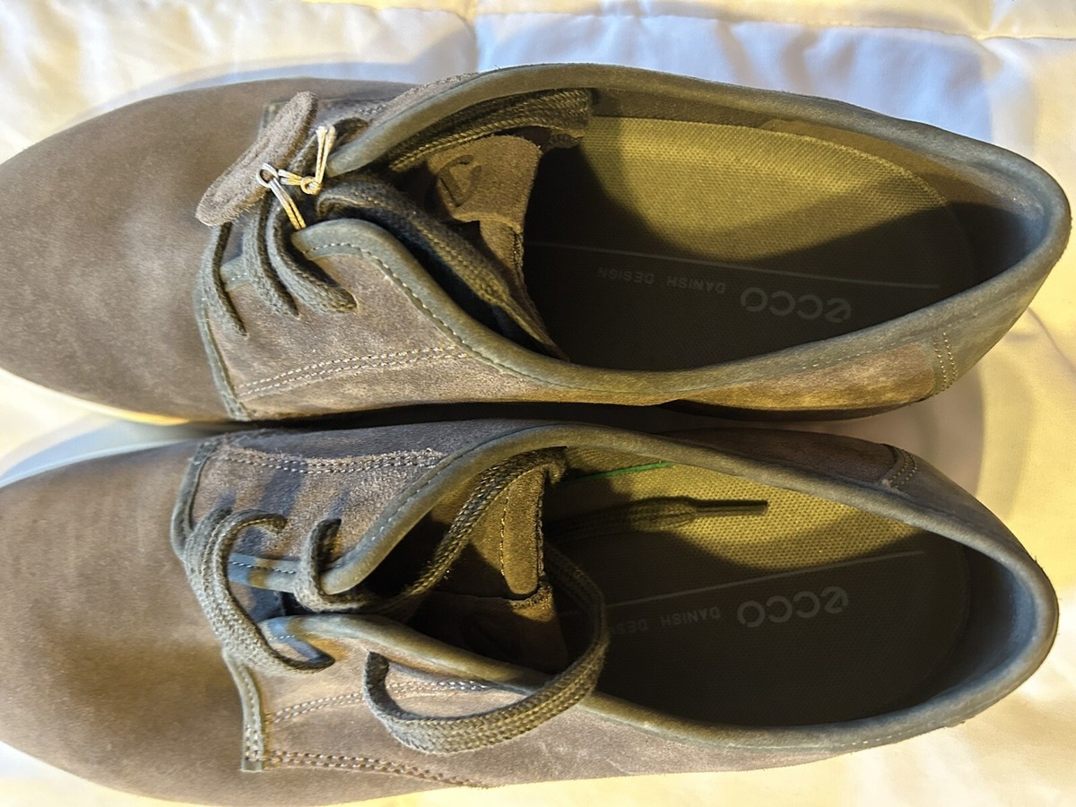 Ecco Collin 2.0 Lace-Up Suede Sneakers Shoes  Mens 45 Brown/Titanium Grey US 11 ECCO Collin 2.0 CVO Leather Sneaker 10 (43) | Mercari main image 4