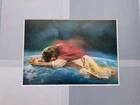 "EVER INTERCEEDING"  -5x7"- Art Card  -MATTED - 8x10"   artist Nathan Greene  /