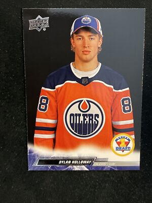 22-23 UD Extended Series Hockey 1st Round Draft Rookie 736 Dylan Holloway