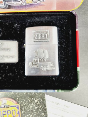 マイメロディ　1998 缶　ブリキ缶 Zippo CAR Lighter & Key Ring Set 1998 Tin Box Unused NICE | eBay