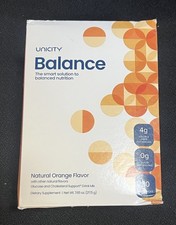 Unicity Balance Dietary Supplement NATURAL ORANGE, 30 Stick Packs - Exp. 2/2028