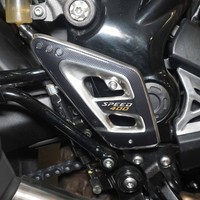Aufkleber 3D Schutz Rand Trittbretter Motorrad Kompatibel Mit Triumph Speed 400