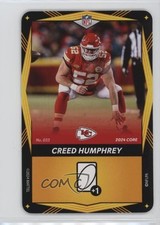 2024 Uno Elite Yellow Creed Humphrey #033 1b85