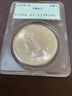 1925 S Peace Dollar MS62 PCGS RATTLER HOLDER San Francisco Peace