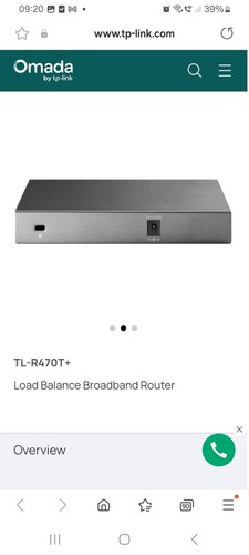 TP-Link TL-R470T+ Load Balance Broadband Router - Afbeelding 2 van 3