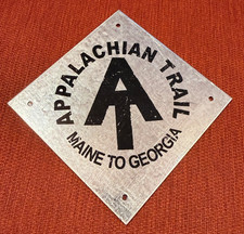 APPALACHIAN TRAIL US FOREST SERVICE MAINE TO GEORGIA TRAIL MARKER Sign