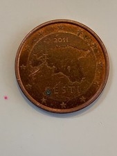 2011 Estonia 5 euro cent penny coin