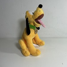 Disney Store Genuine Exclusive Original Authentic Pluto Plush Stuffed Animal