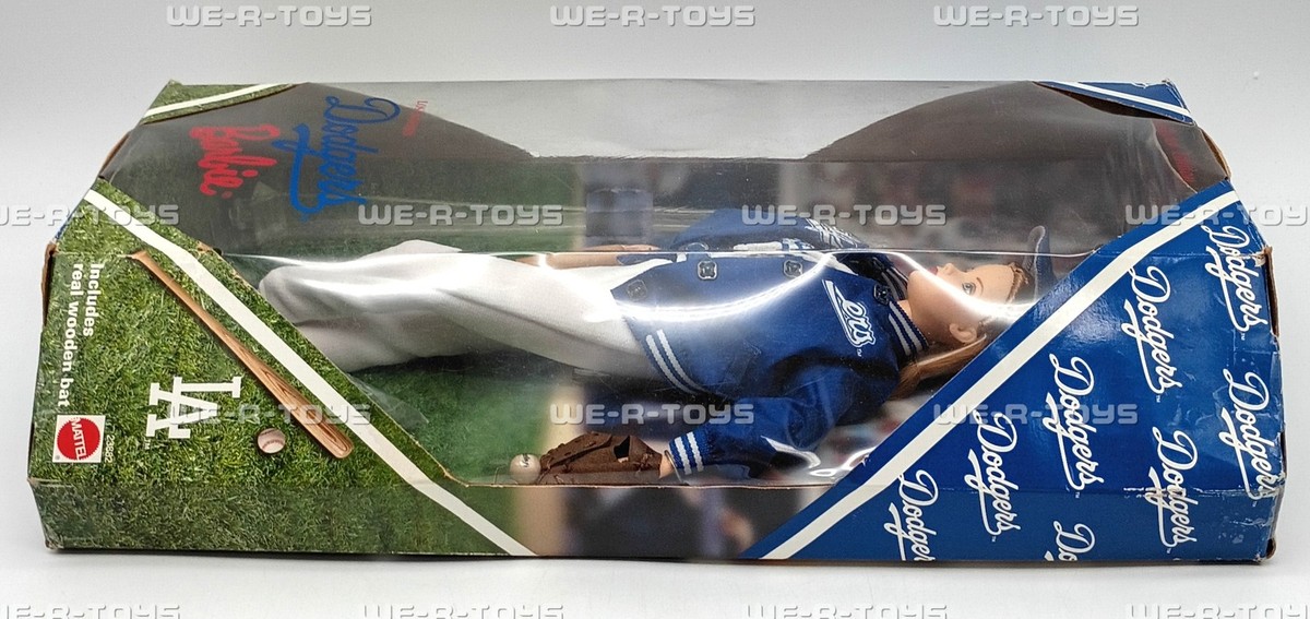 Los Angeles Dodgers Barbie Doll Barbie Collectibles1999 Mattel