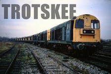 35mm Slide BR British Railways Diesel Loco Class 20 20158 Stanton Gate 1990