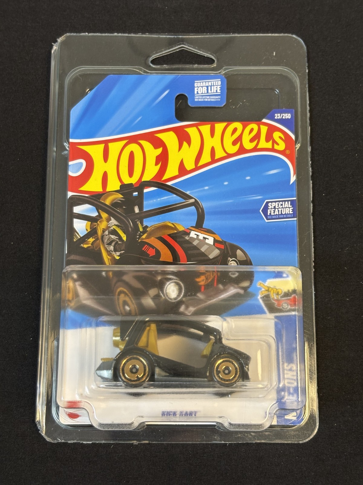 2025 MATTEL HOT WHEELS KICK KART 23/250 HW RIDE-ONS SPEACIAL 2/5 W/ PROTECTOR