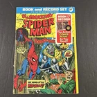 Amazing Spider-Man Book and Record Set #10 #124 Man-Wolf! No Record