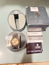 Pristine Mens Citizen Eco Drive Watch From The 1970’s