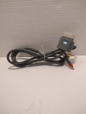    Official OEM Microsoft Xbox 360 AV Composite Audio Video Cable RCA Green