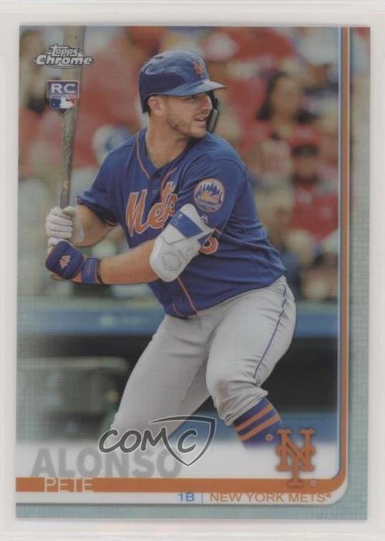 2019 Topps Chrome Refractor Pete Alonso #204 07tp