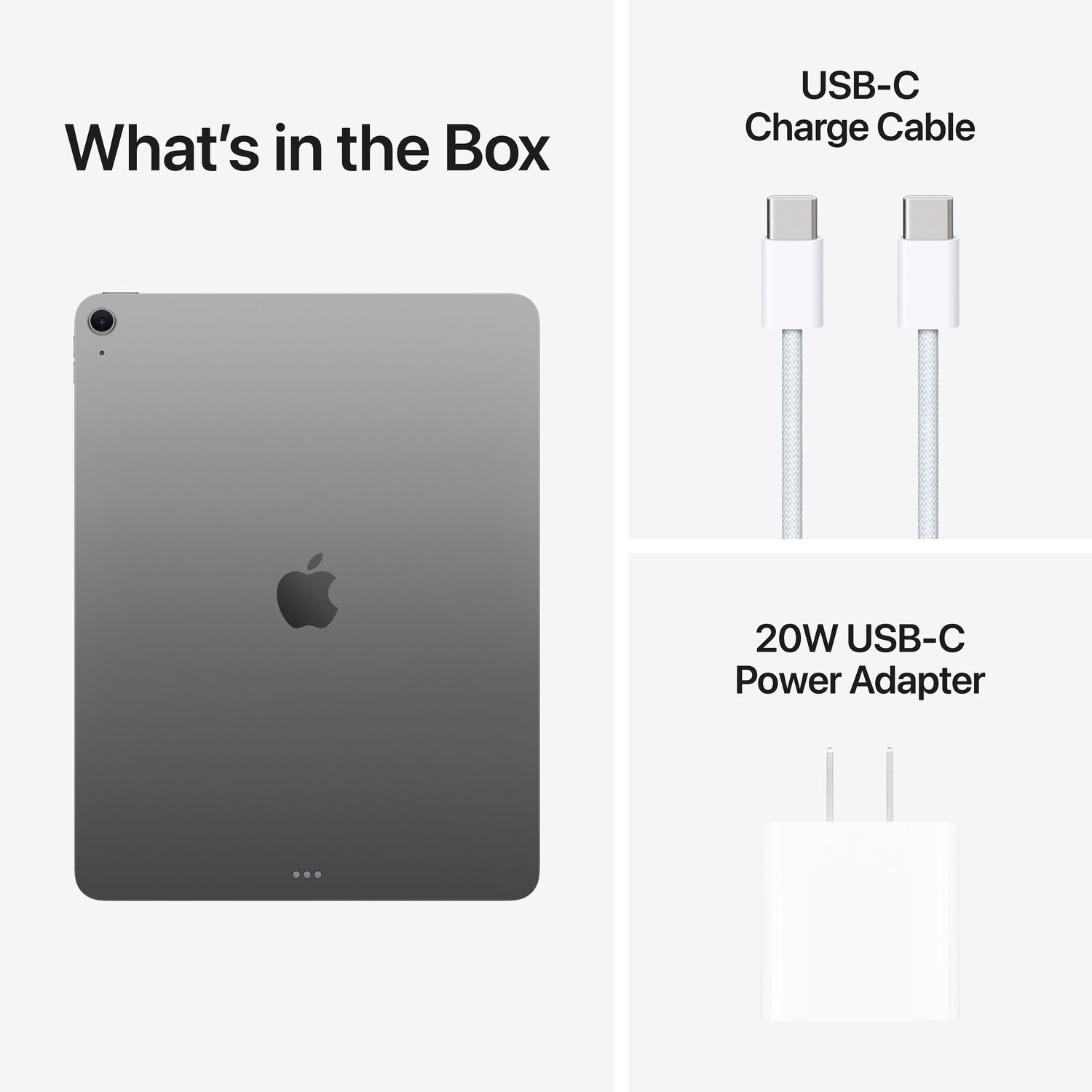 iPad Air de 13" con chip M4 Wi-Fi 128GB gris espacial MH5N4LL/A, imagen 3