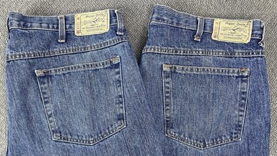 RedHead Men's 40x32 Lot of 2 Blue Jeans ''fit as advertised 40x32''