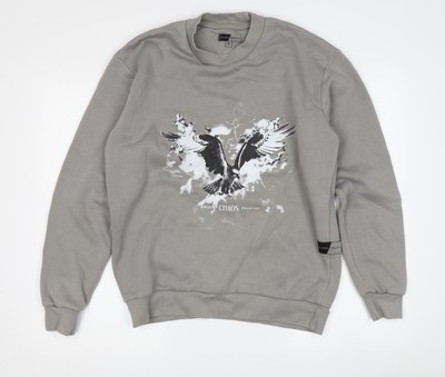 Golden Equation Herren Sweatshirt Grau Grafik S